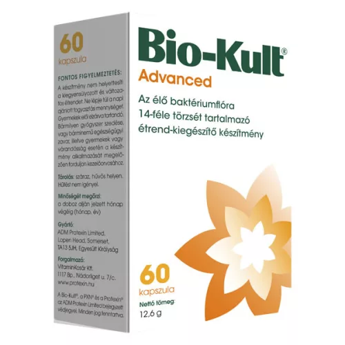Bio-kult advanced kapszula 60 db - Bio és natúr étrendkiegészítők