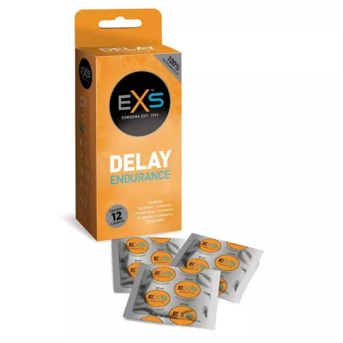 EXS Delay - latex óvszer (12db) - Bio és natúr intim termékek