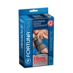 Fortuna neoprén mágneses könyökrögzítő uni 1 db - Bio és natúr kozmetikumok