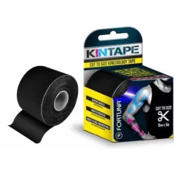 Fortuna kineziológiai tapasz fekete 5cmx5m 1 db - Bio és natúr kozmetikumok