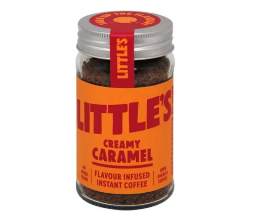 Littles instant kávé creamy caramel 50 g - Bio és natúr élelmiszerek