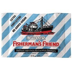 Fishermans Friend cukorka kék 25 g