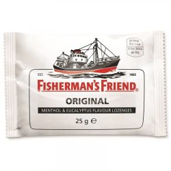   Fishermans Friend extra erős mentolos-eukaliptuszos cukorka 25 g
