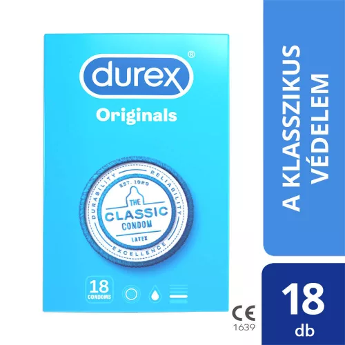 Durex Classic - óvszer (18 db) - Bio és natúr intim termékek