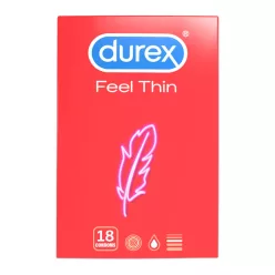 Durex Feel Thin - élethű érzés óvszer (18 db) - Bio és natúr intim termékek