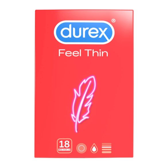 Durex Feel Thin - élethű érzés óvszer (18 db)