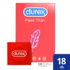 Durex Feel Thin - élethű érzés óvszer (18 db) - Bio és natúr intim termékek