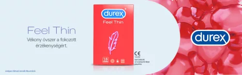 Durex Feel Thin - élethű érzés óvszer (18 db) - Bio és natúr intim termékek