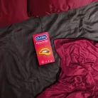 Durex Emoji PleasureMe - bordás-pontozott óvszer (12 db) - Bio és natúr intim termékek