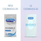 Durex Invisible Extra Sensitive - vékony, extra szenzitív óvszer (10db) - - Bio és natúr intim termékek