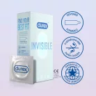 Durex Invisible Extra Sensitive - vékony, extra szenzitív óvszer (10db) - - Bio és natúr intim termékek