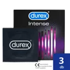 Durex Intense - bordázott és pontozott óvszer(3db) - - Bio és natúr intim termékek