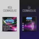 Durex Intense - bordázott és pontozott óvszer(3db) - - Bio és natúr intim termékek