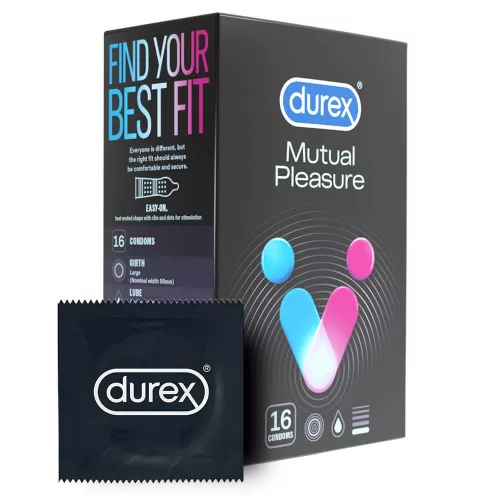 Durex Mutual Pleasure - késleltető óvszer (16 db) - Bio és natúr intim termékek