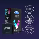 Durex Mutual Pleasure - késleltető óvszer (16 db) - Bio és natúr intim termékek