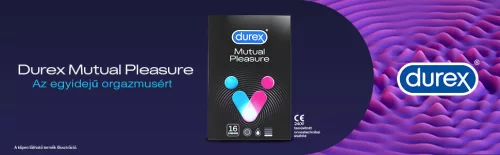 Durex Mutual Pleasure - késleltető óvszer (16 db) - Bio és natúr intim termékek
