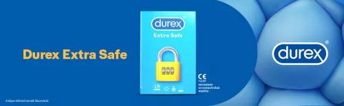 Durex Extra Safe - biztonságos óvszer (18 db) - Bio és natúr intim termékek