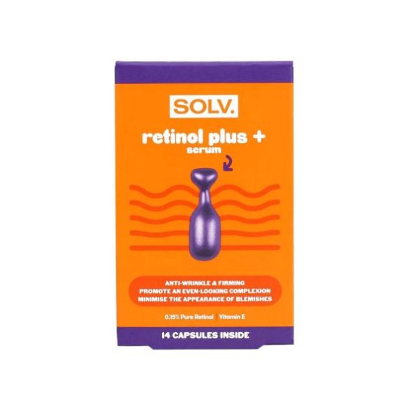 Solv. retinol plus+serum arcápoló kapszula 14 db