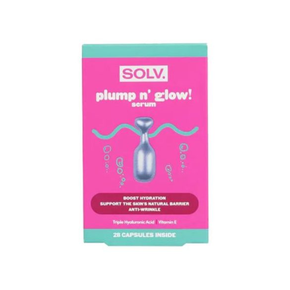 Solv. plump n' glow serum arcápoló kapszula 14 db