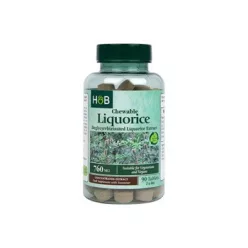 H&B édesgyökér rágótabletta 760mg 60 db - 