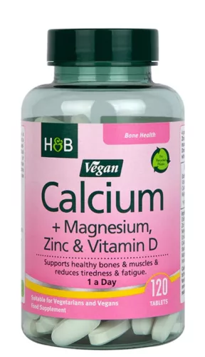 H&B kalcium+d3+magnézium+cink tabletta 120 db - Bio és natúr étrendkiegészítők