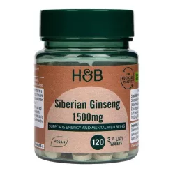 H&B szibériai ginseng tabletta 1500mg 120 db - 