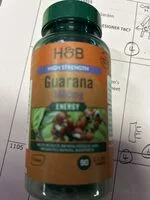 H&B guarana tabletta 3600 mg 90 db - 