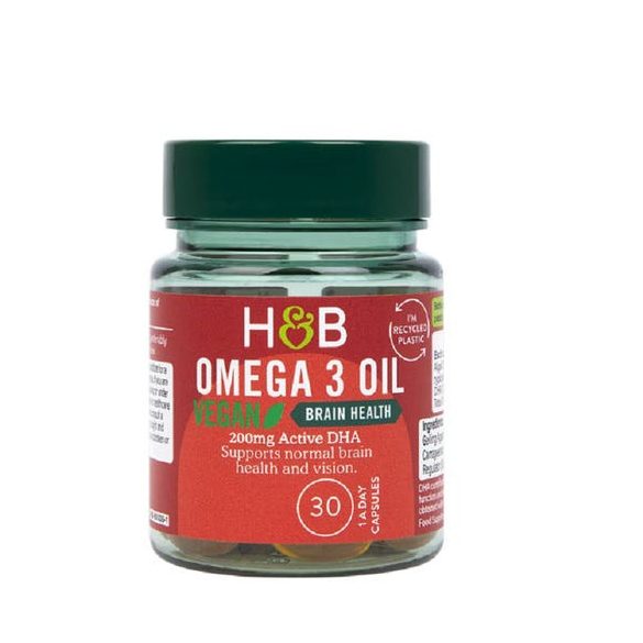 H&B vegán omega-3 kapszula 500mg 30 db