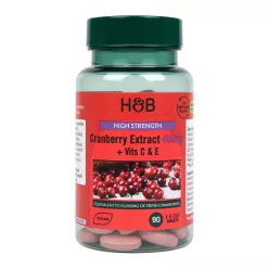 H&B tőzegáfonya tabletta 400mg 90 db - 