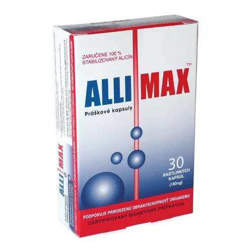 Allimax fokhagyma kapszula 30 db - Bio és natúr étrendkiegészítők