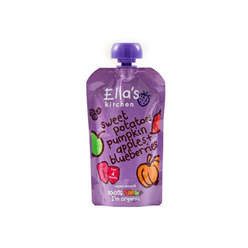   Ellas Kitchen bio édeskrumpli tök alma áfonya bébiétel 120 g