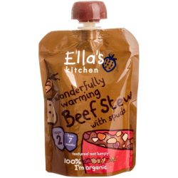 Ellas Kitchen bio marhapörkölt krumplival bébiétel 130 g