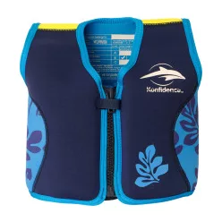 Konfidence Jackets™ gyermek úszómellény - NAVY BLUE   Rugalmas neoprén anyagú úszómellény 8 kivehető úszószivaccsal - Bio és natúr kozmetikumok
