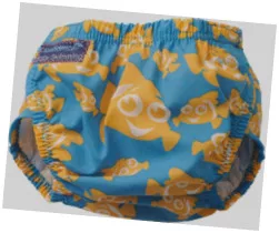Konfidence AquaNappy™  CLOWNFISH 3 rétegű mosható úszópelenka állítható méretezéssel - Bio és natúr kozmetikumok