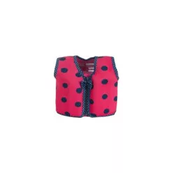 Konfidence Jackets™  gyermek úszómellény - PINK LADYBIRD   Rugalmas neoprén anyagú úszómellény 8 kivehető úszószivaccsal - Bio és natúr kozmetikumok
