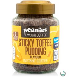 Beanies karamellás angol puding ízű instant kávé 50 g