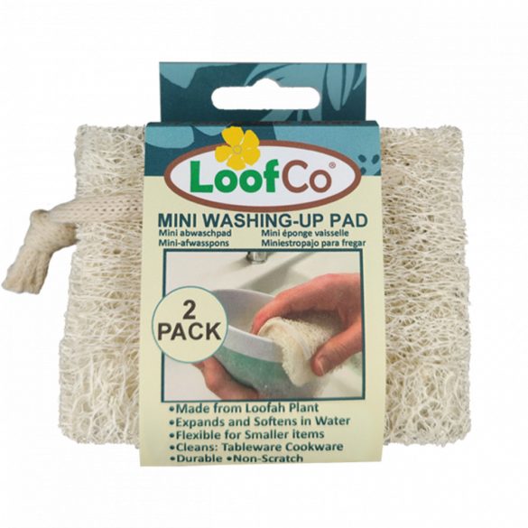 Loofco luffa mini szivacs mosogatáshoz 2 db