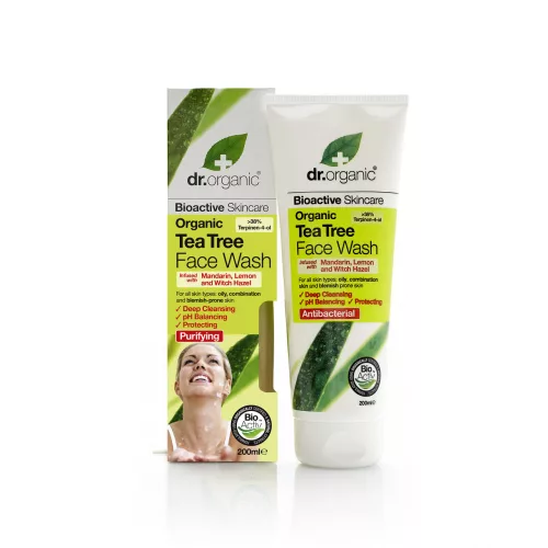 Dr.organic bio teafa arclemosó 200 ml - Bio és natúr kozmetikumok