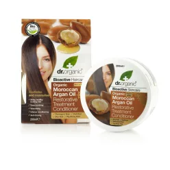 Dr.organic bio argán olaj regeneráló hajpakolás 200 ml - Bio és natúr kozmetikumok