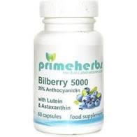 Primeherbs Fekete Áfonya 5000Mg+Lutein Astaxanthin 60Db