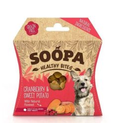   Soopa healthy bites vegán jutalomfalat vörös áfonya és édesburgonya 50 g