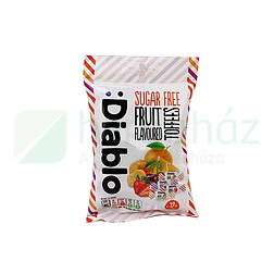 Diablo cukormentes tejszínes epres cukorka, édesítőszerrel 75 g