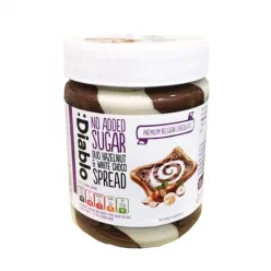 Diablo mogyoró és fehércsoki krém 350 g - Bio és natúr élelmiszerek