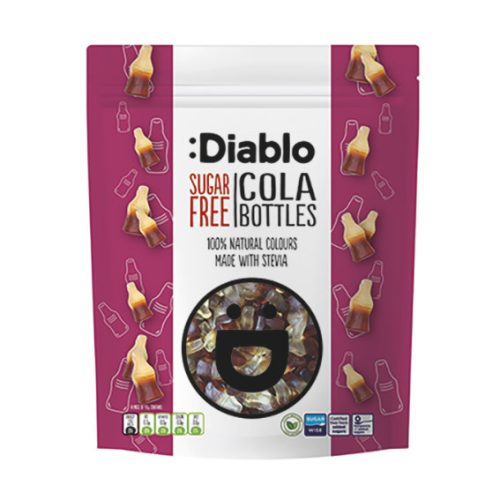 Diablo cukormentes cola ízű gumicukor, édesítőszerrel 75 g