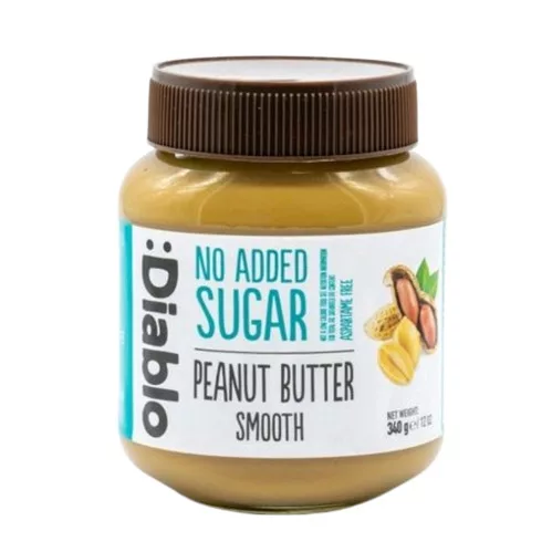 Diablo mogyoróvaj smooth hozzáadott cukor nélkül 340 g - 