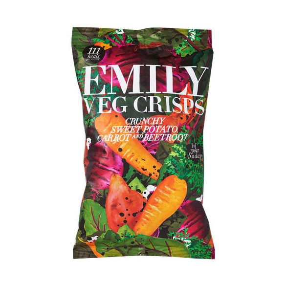 Emily / Veg Crips / Színes szeletelt gyökérzöldségek gluténmentes 100 g