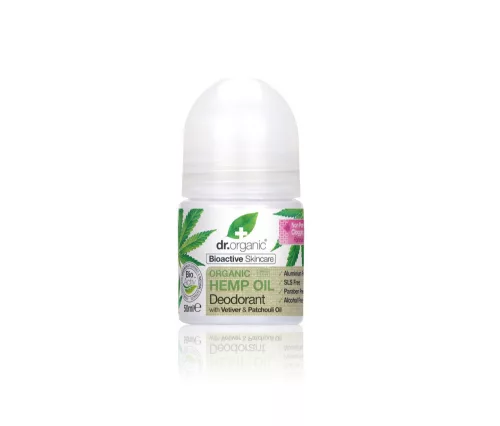 Dr.organic bio kendermagolaj golyós deo 50 ml - Bio és natúr kozmetikumok