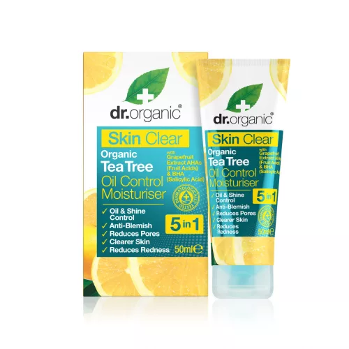 DR.ORGANIC BIO SKIN CLEAR ARCKRÉM - Bio és natúr kozmetikumok