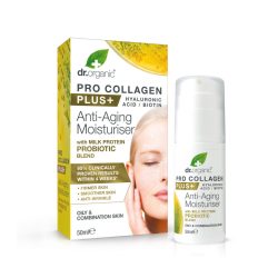  dr.Organic Pro Collagen Anti-Aging hidratáló arckrém tejprotein probiotikummal 50ml