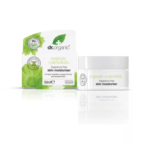 Dr.organic bio illatmentes hidratáló krém körömvirággal 50 ml - Bio és natúr kozmetikumok